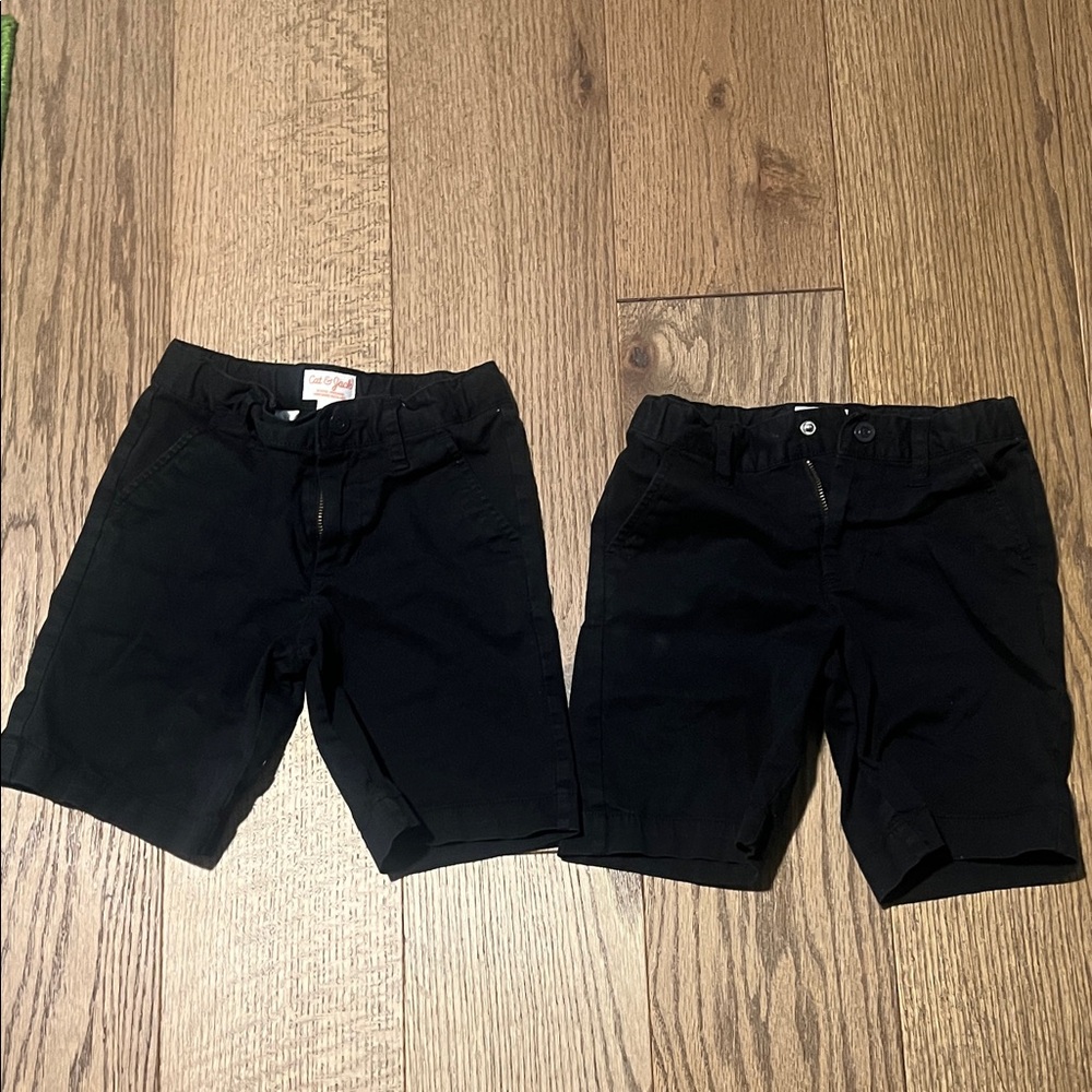 Cat & Jack Black Kids Shorts - Twin Pack Style